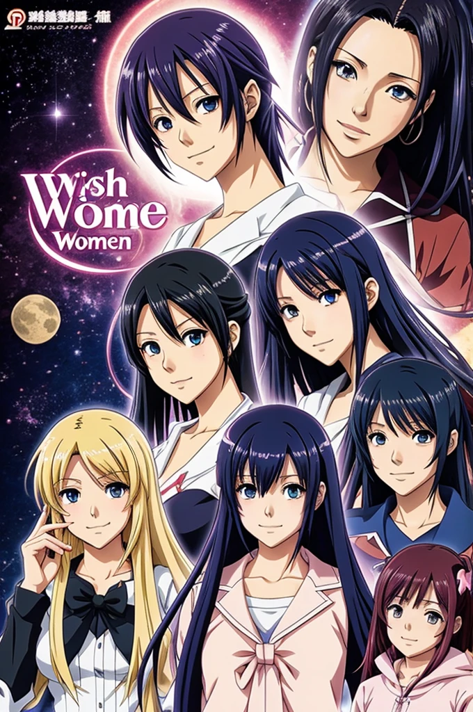10 anime women night