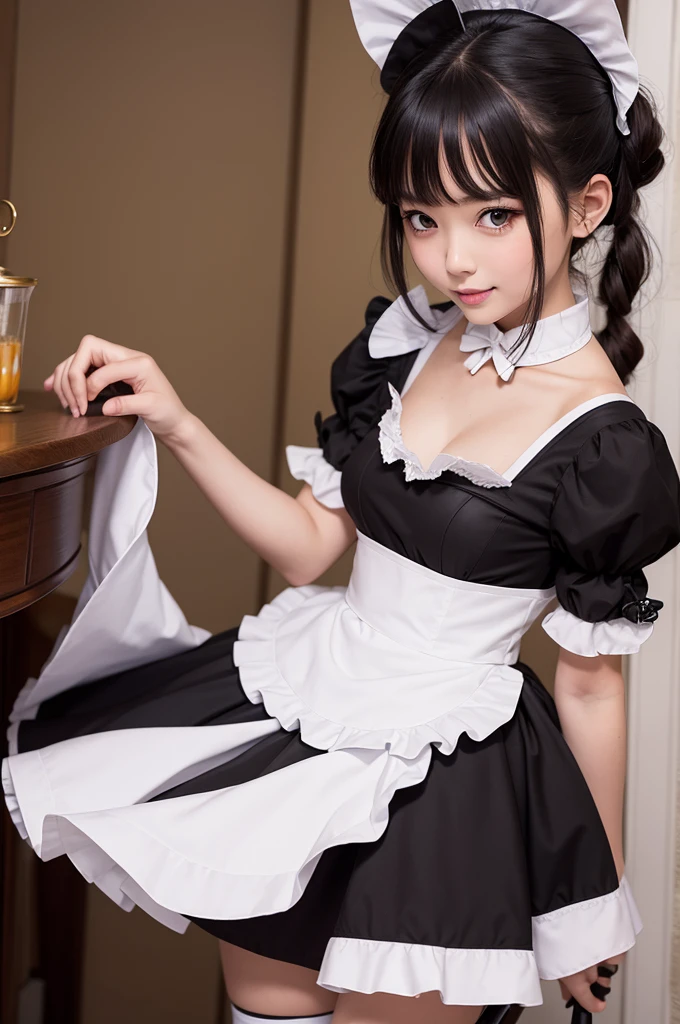 I want a furry dressed as a maid