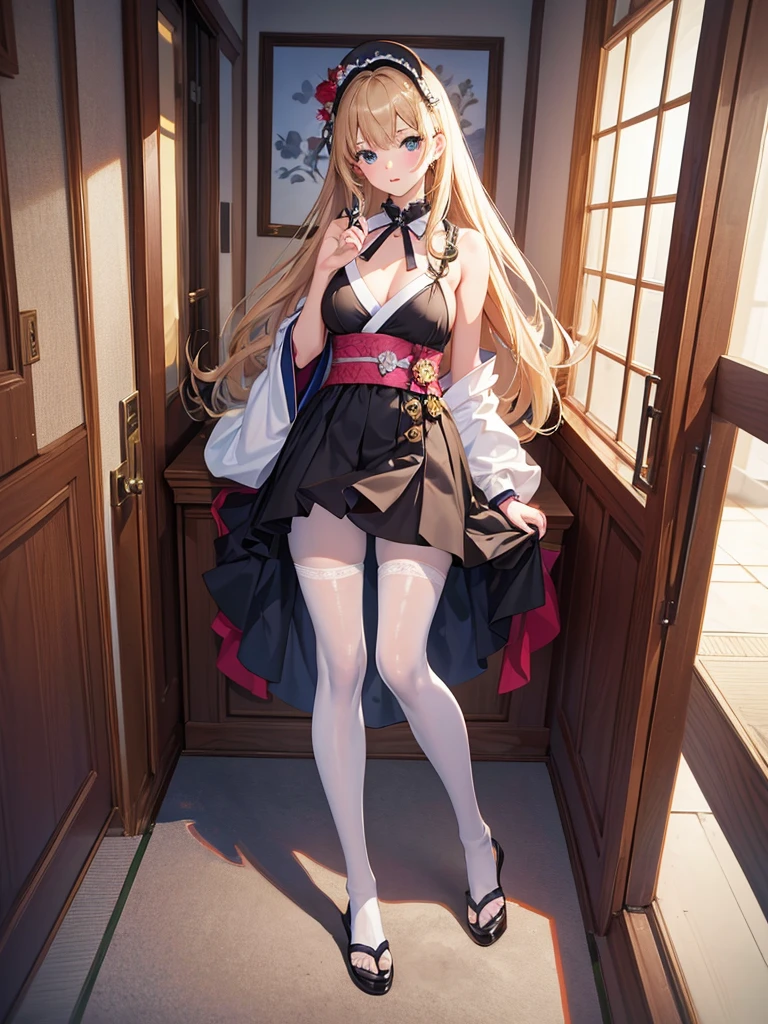 Highest quality,masterpiece,Ultra-high resolution,(Photo Real:1.4),One girl,View your viewers,Japanese women,pantyhose
