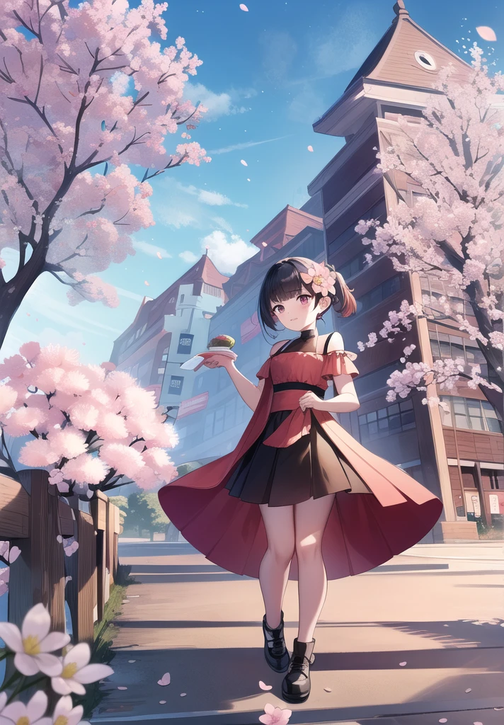 big blossom tree background,