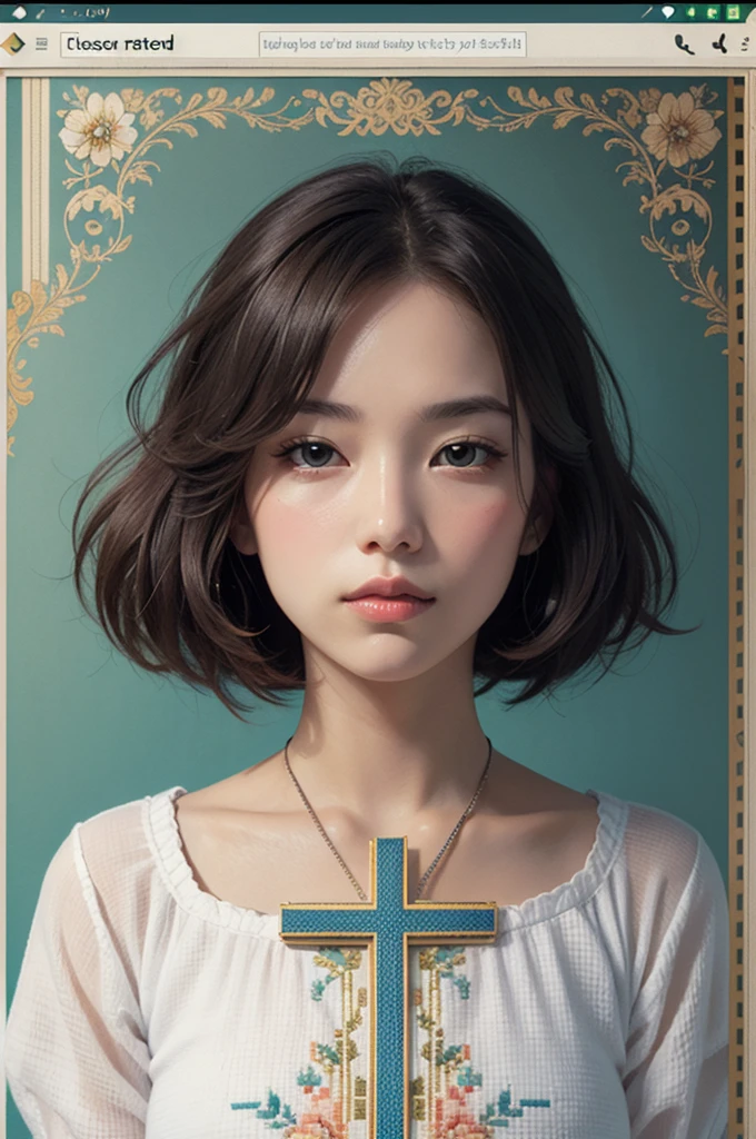 cross stitch pattern, pixelart