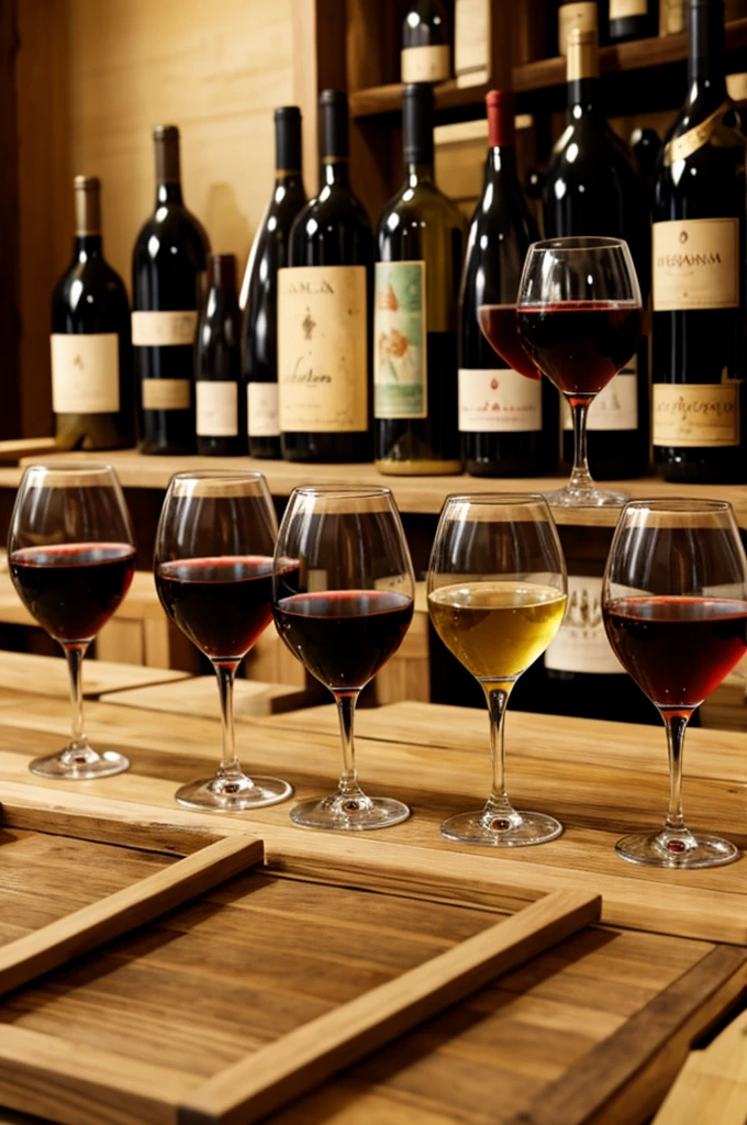 Tasting of artisanal wines 