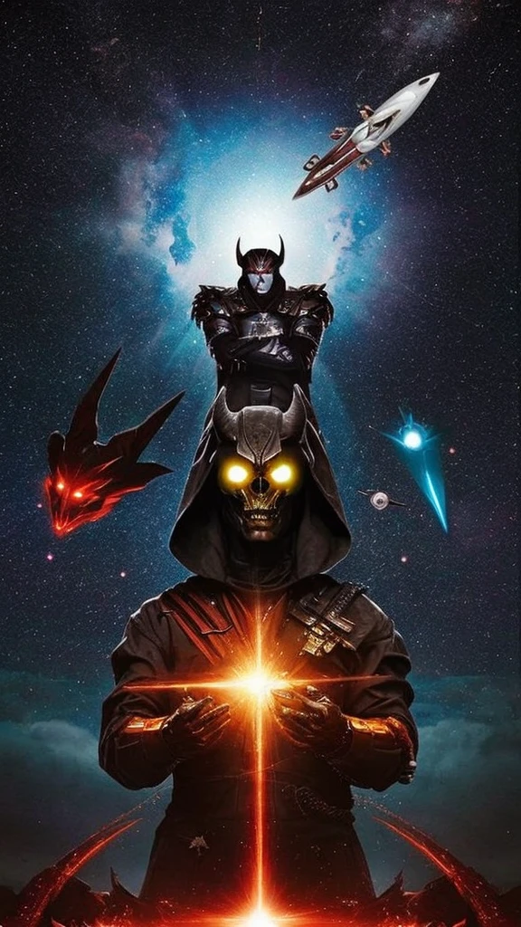 God and spaceships, devils and war