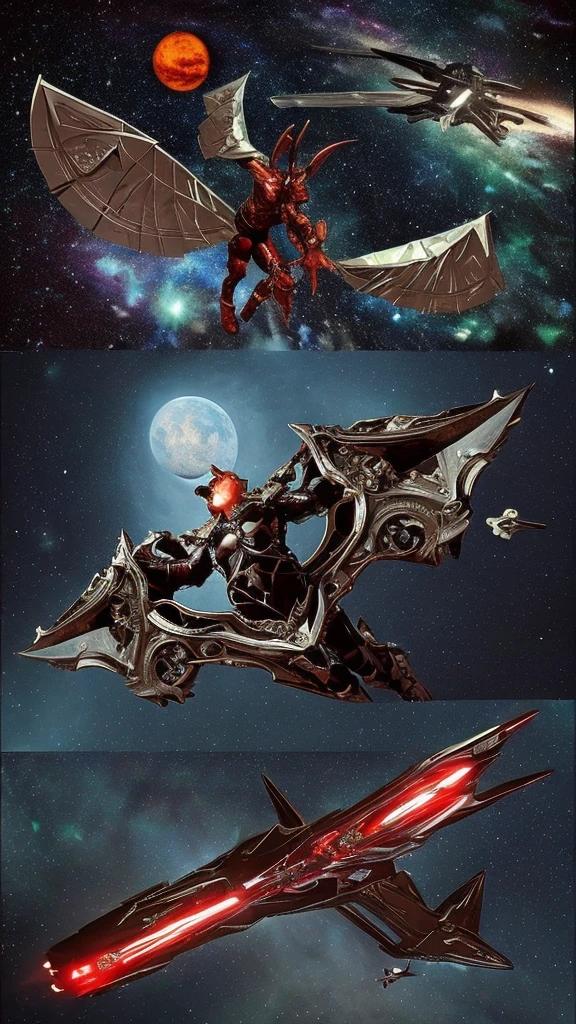 God and spaceships, devils and war