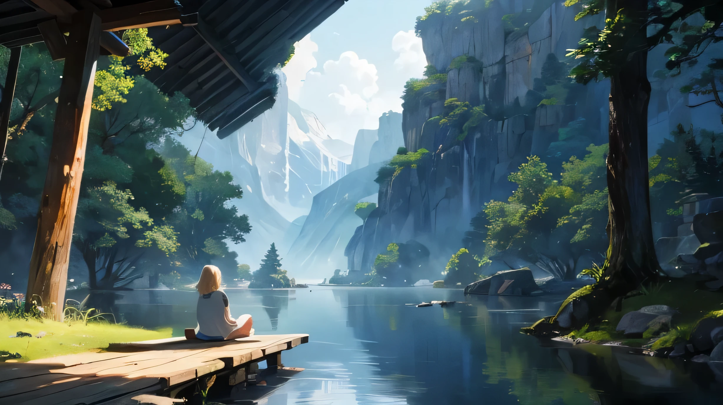 Please create a serene image suitable for sleep.