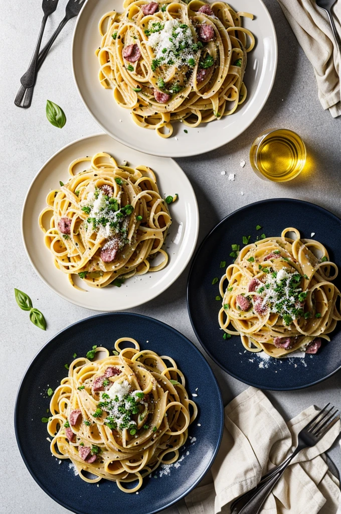 Pasta a la Carbonara 