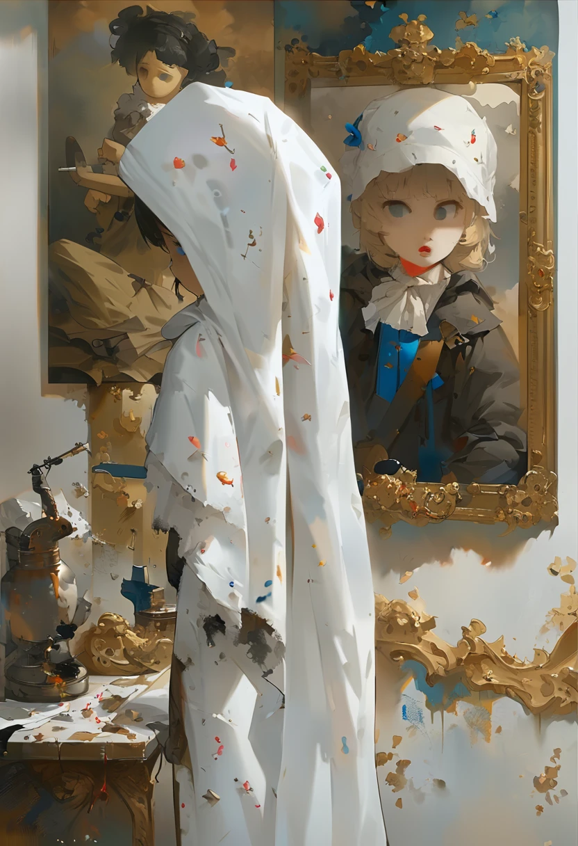 high quality, Fine art, crime人, crime