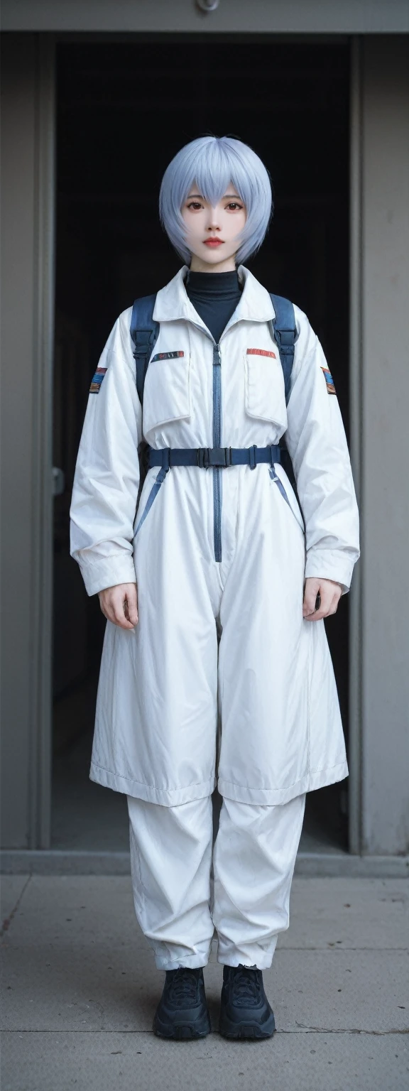 realistic,score_9, score_8_up, score_7_up,
ayanami rei, solo,full body,EVA combat suits, Gel coat