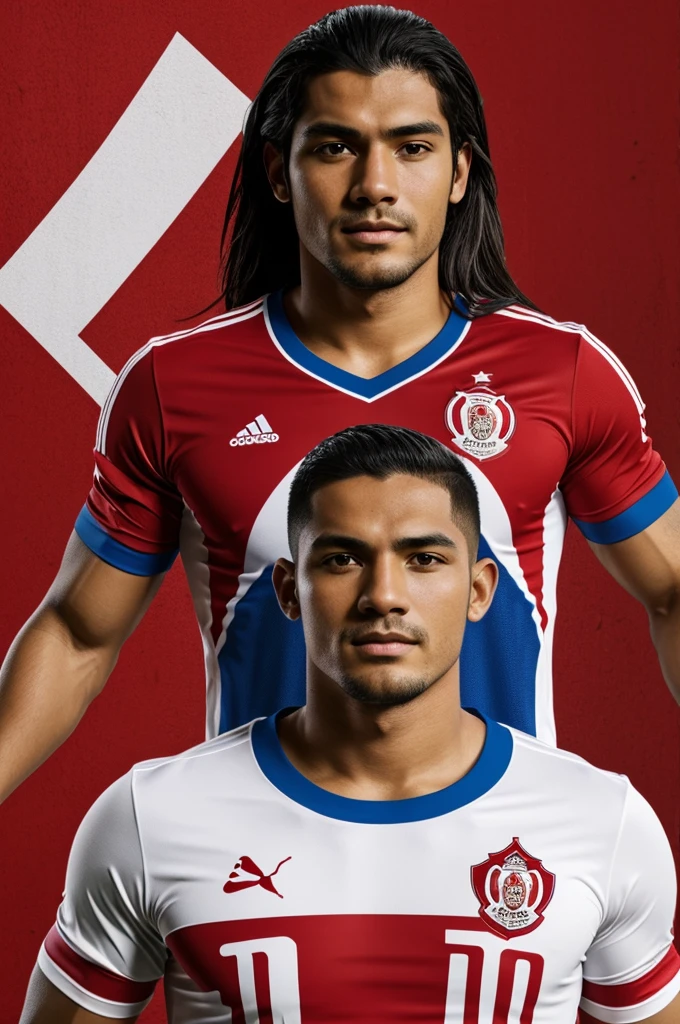 Design of a t-shirt for the Peruvian national team