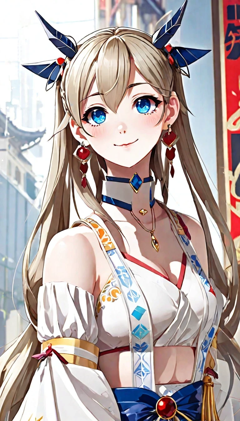 双马尾女孩