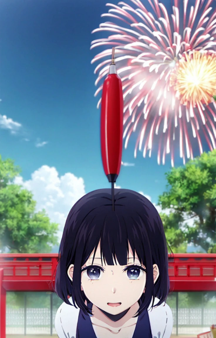 Yasuraoka Fireworks,Incitement,Look up