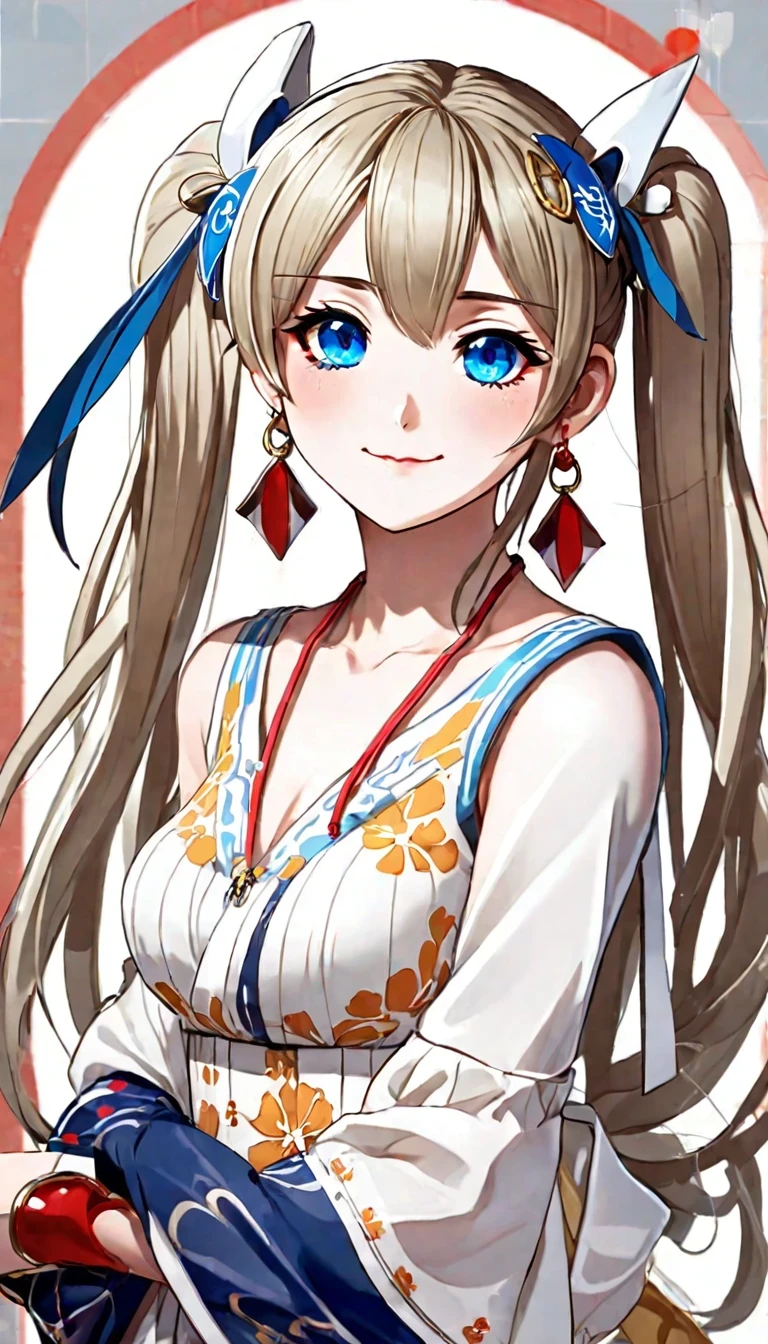 双马尾女孩