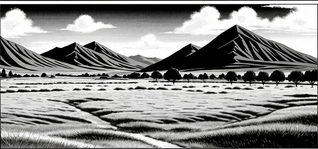 landscape manga style


