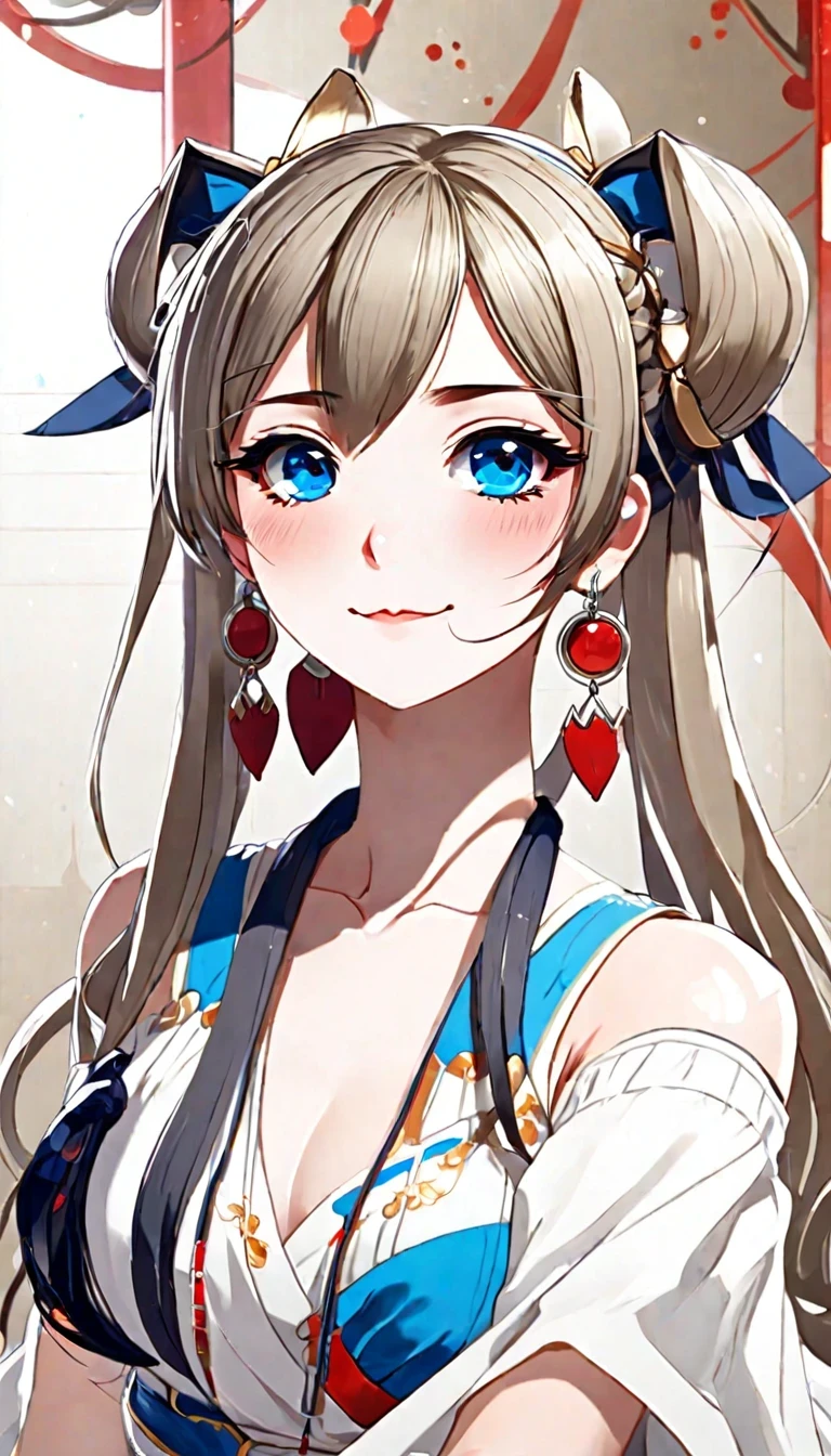 双马尾女孩