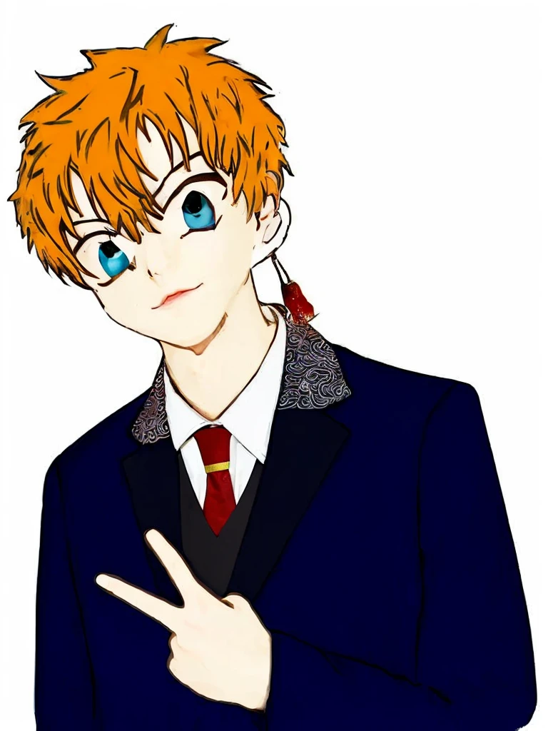 Masterpiece, best, night, full moon, male, mature man, japanese style, ancient China, elder brother, royal brother, smirk lips, dark brown hair, dark hair, prince cut, braid, curly hair, double ball head, pale pink Lips, calm, intellectual, medium hair, green pupils, hairpin, hydrangea, delicate face, face close-up, hand close-up, blue eyes, handsome teen boy