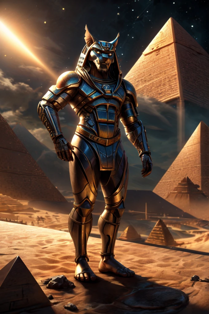 (((Barefoot furry character, full body, cinematic setting, furry male, plantigrade)))

See the earth at the peak of it's glory -
Days that are long gone.
The greatest empire of the ancient times
Behold the light so bright it blinds your eyes!
((Atlantis!))
Ancestor of Mankind
Those who have united
The earth under One Name
See the greatest city stand
In Anabiosis
What has once ruled all the world -
Mighty Poseidonis!
The great ((pyramids)) in place
Shelter us from danger,
We send ships to distant worlds,
Fearing not their anger.

BREAK, ((science-fiction scenery)), ((hitech civilization)), intricate details, highly detailed, extreme detail, octane render, fine art, best quality, highres, (detailed face:1.5), ((full_body)), respecting golden ratio, UHD, (((perfect hands))), low light
