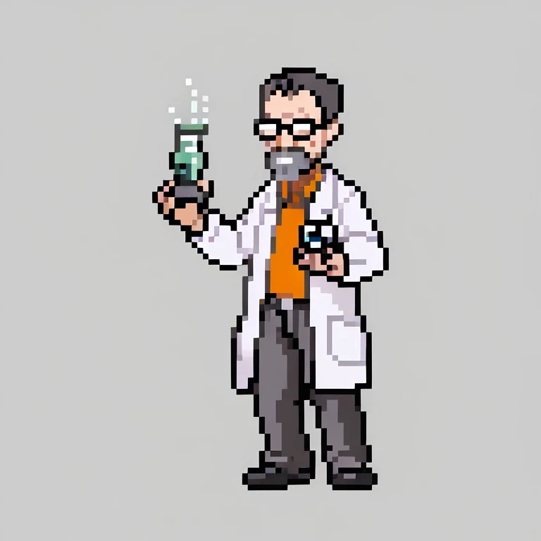 half life scientist .simple background