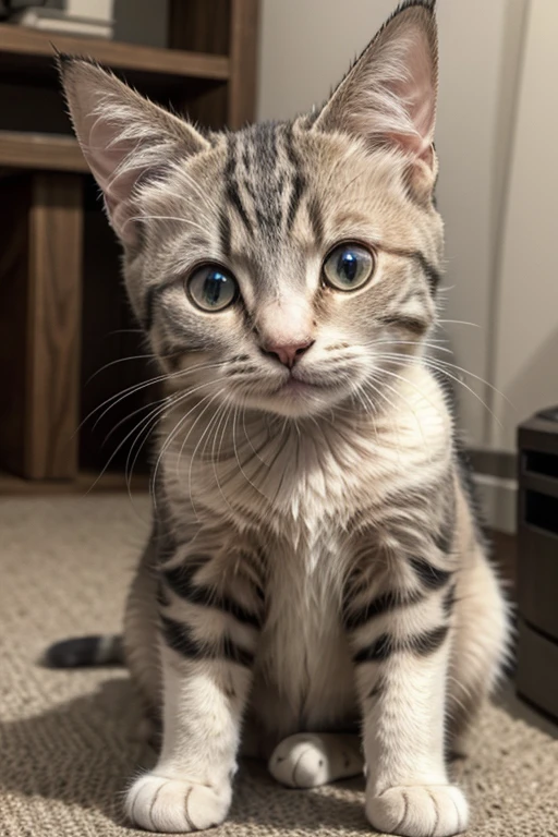 an adorable cat
