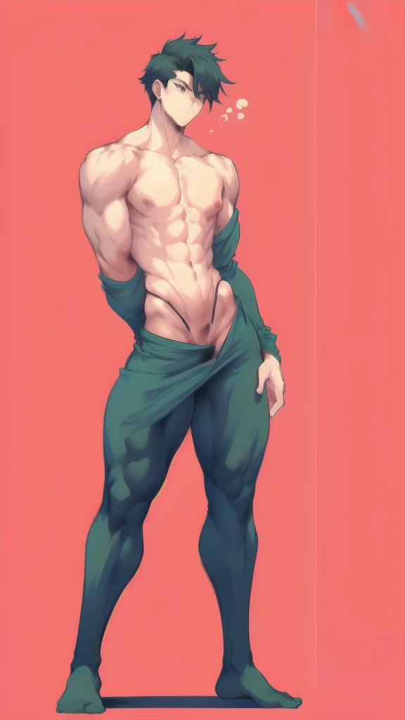 full body in image, masculine pose, simple hair, full naked man, male body, slender body, short hair, full body, hot body, sexy male body, dinamic pose, six patch. detalied pose, body, simple background, expressive face, focus on face, line art, sketch
