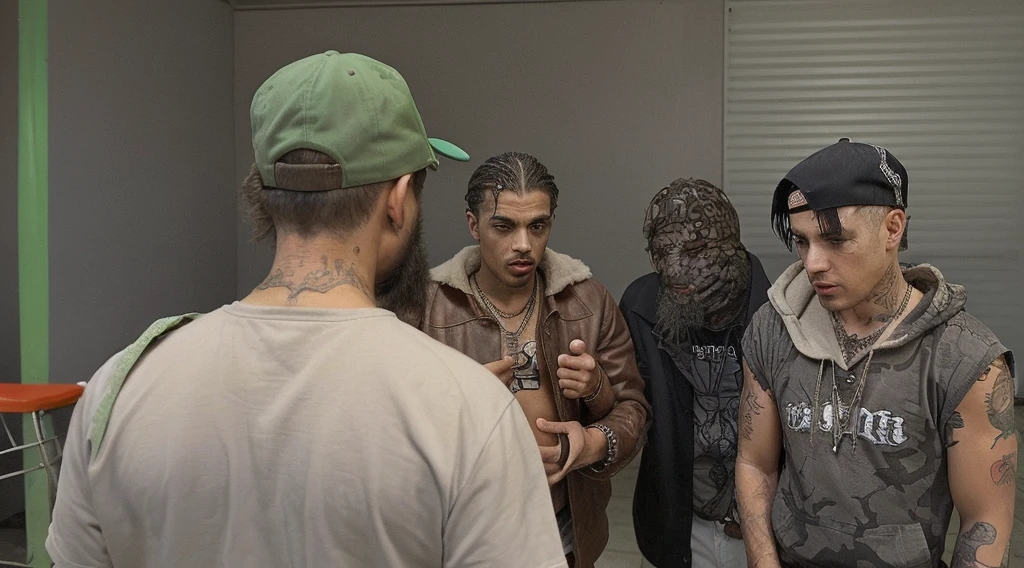 2 gangs meeting voor i drug deal