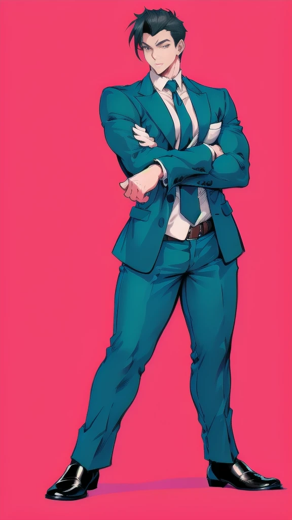 full body in image, masculine pose, simple hair, gentleman suit, suit social, terno, full man, male body, slender body, short hair, full body, hot body, sexy male body, dinamic pose, six patch. detalied pose, body, simple background, expressive face, focus on face, line art, sketch