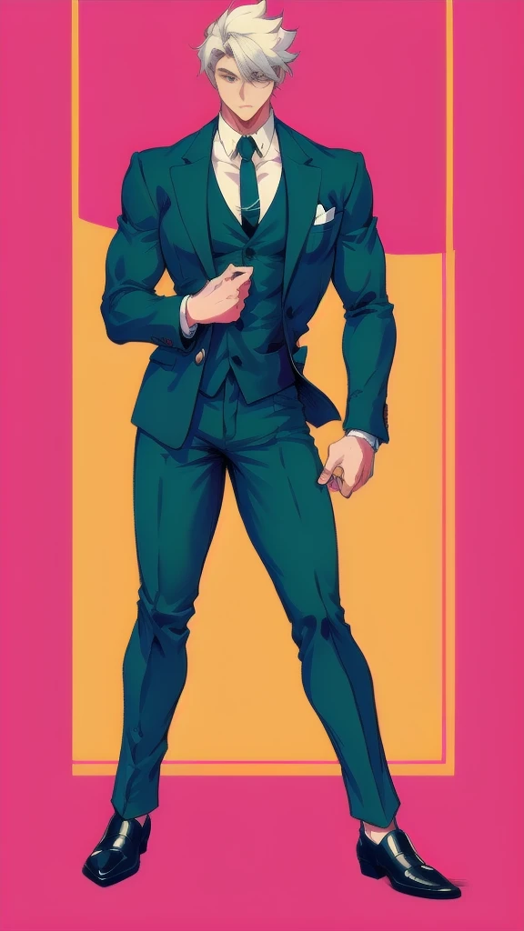 full body in image, masculine pose, simple hair, gentleman suit, suit social, terno, full man, male body, slender body, short hair, full body, hot body, sexy male body, dinamic pose, six patch. detalied pose, body, simple background, expressive face, focus on face, line art, sketch
