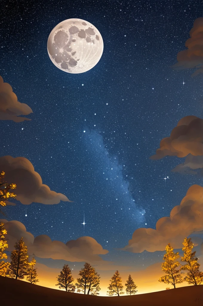 a dark night sky with stars and clouds and a full moon, bright moonlight and stars, starry-night!!!!!!!!!!!!!!!!!!!!, moon and stars, the moon and stars, ✨🕌🌙, stars glistening in the night, dark and stars in the background, moonlit night sky, beautiful night sky, dreamy night, starry sky, ☁🌪🌙👩🏾