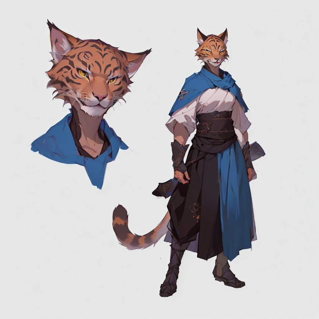 koshkodevochka, anthropomorphic cat, an anthro cat, anthropomorphic cat, anthro concept art, unrealistic character concept, Monk Tabaxi, The concept of a fantasy character, Anthropomorphic cat ninja, anthro art, Anthropomorphic cat, realistic character concept, character concept art, senior concept artist