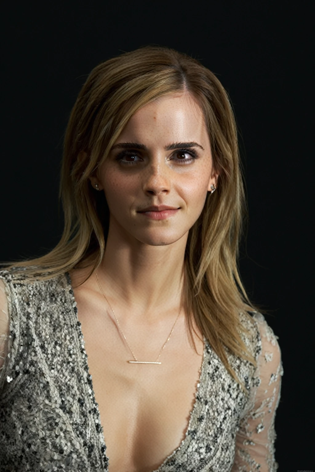 high quality sexy photography of Emma Watson, celebrity , hollywood actress, woman, female , long white blonde hair, perfect eyes, highly detailed, ( insanely detailed skin texture , detailed face , depth of field,photorealistic , ultra detailed )