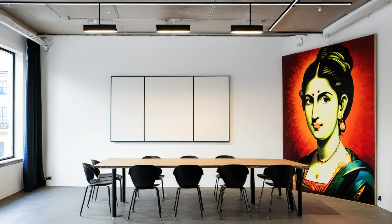 techonlogy  meeting room with coffee, Obra de arte