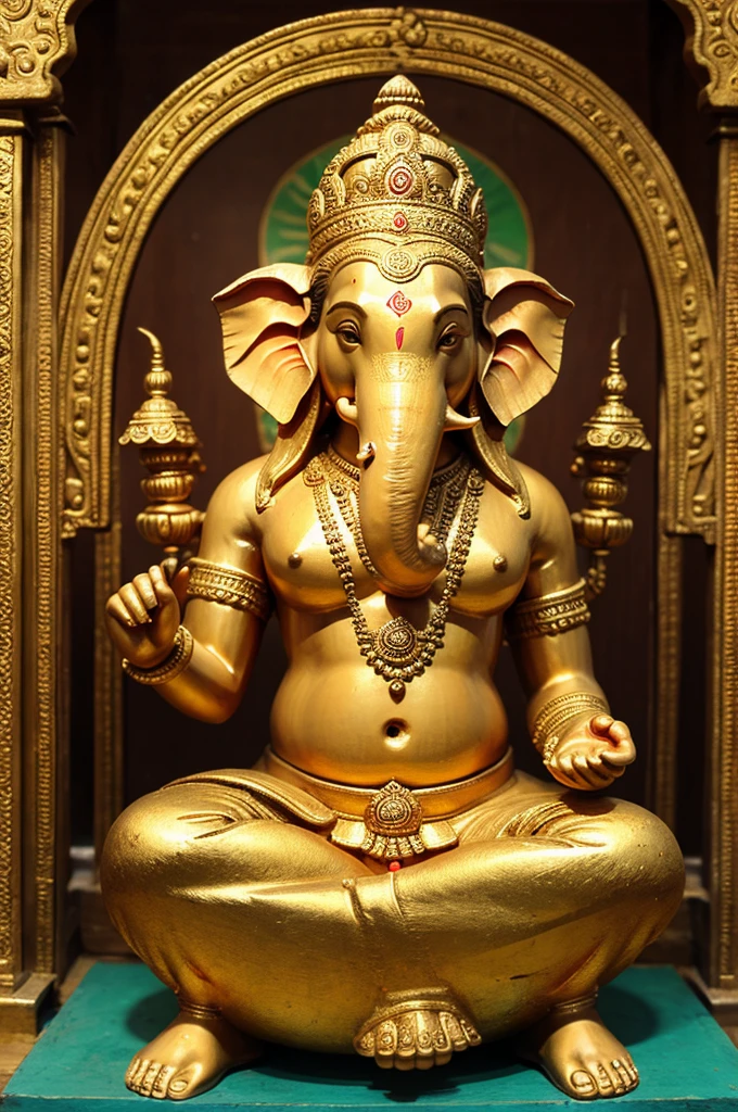 ((masterpiece)),((best quality)),Indian culture lord ganesha