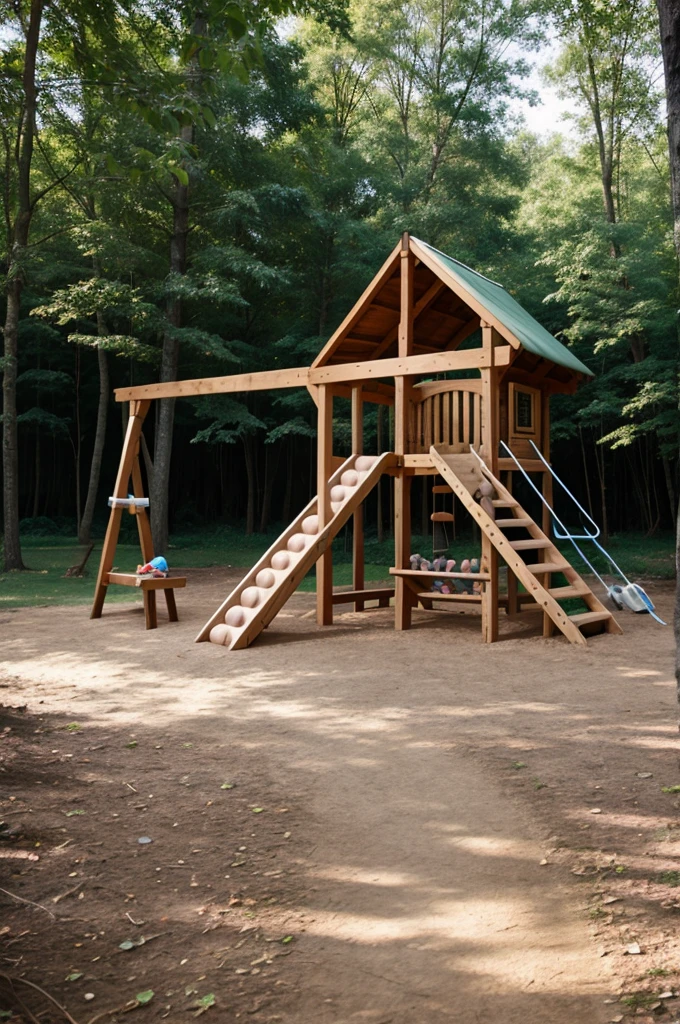 Out door natural play area