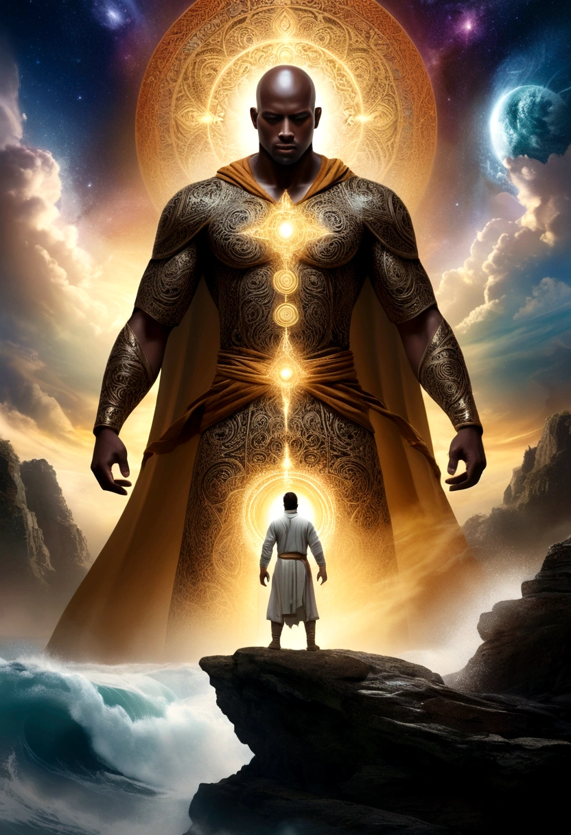 Create a Man character, Facing spiritual forces