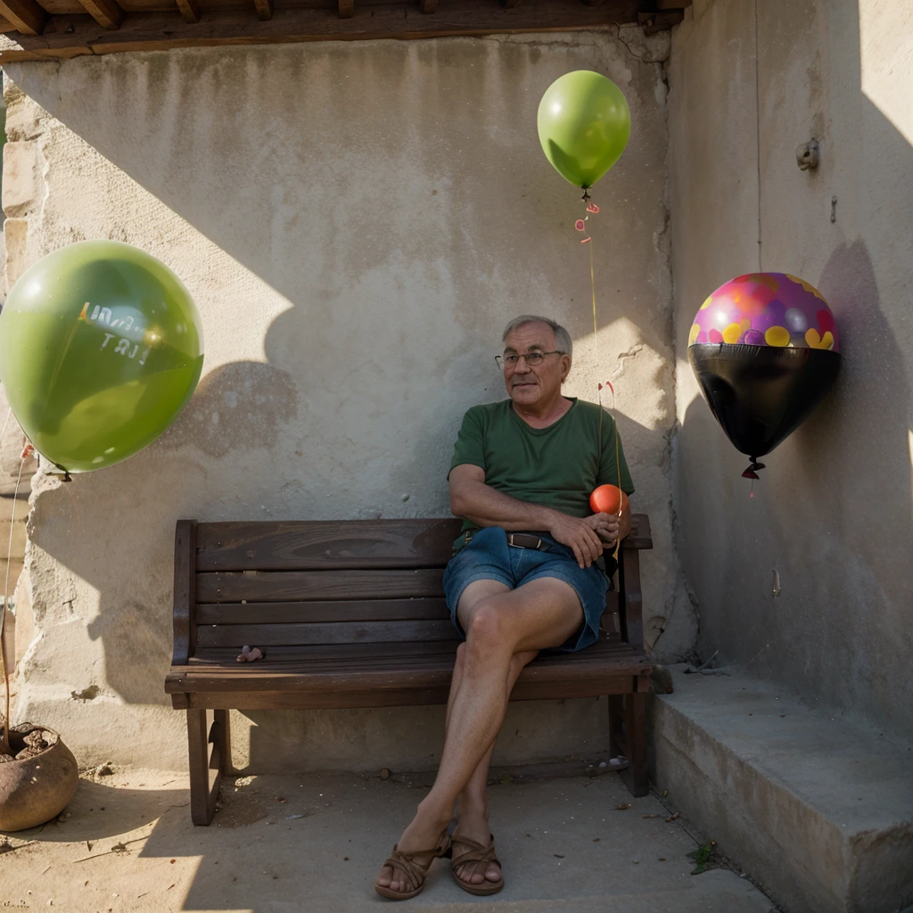 up, Shrek, grandpa, balloon