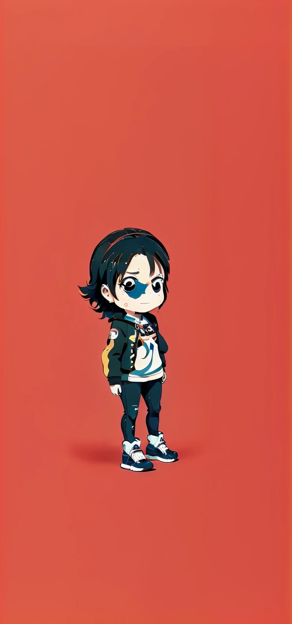 anime girl with orange and white jacket and black jacket surrounded by stickers, anime mecha aesthetic, anime style 4 k, anime graphic illustration, mecha asthetic, anime robotic mixed with organic, digital anime illustration, anime style illustration, cute art style, anime manga robot!! anime girl, anime illustration, anime style artwork, digital cyberpunk anime art, fully robotic!! girl