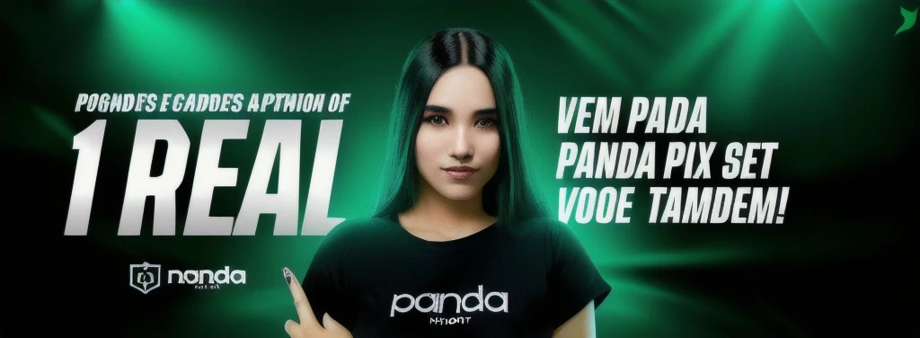 a woman with long hair and a black shirt is posing for a photo, panda panda panda, panda, just a joke, flag, Dota, voto pakal, loba andrade de apex legends, holy, but mysterious, sports, Lisa Parker, profile photo 1024px, nodded, by Samuel Silva