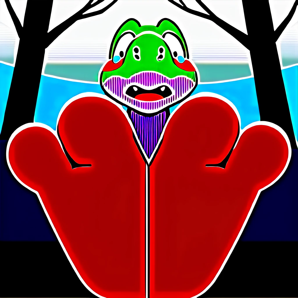 (feral green Yoshi ), (male werewolf) score_9, score_8_up, dream prompt:score_9, beautiful, detailed cute face, blushing, shocked expression, reverse suspended congress, looking surprised, crying, forest, feet in view, foot shot, ((3 toes)), crying, cum, green feet, 3 toes, screaming, foot focus, huge feet, vaginal, sex, closed eyes, saliva, hyper feet, impregnation, arms behind back, spreading legs, scrunching toes,