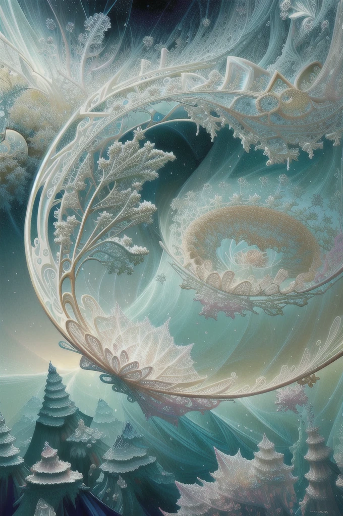 ultra-detailliert、Fractal Art、Spiritual world、​masterpiece、top-quality、超A high resolution、(​masterpiece、top-quality、top-quality、Official art、Beautifully Aesthetic:1.2)、ighly detailed、(Fractal Art:1.3)