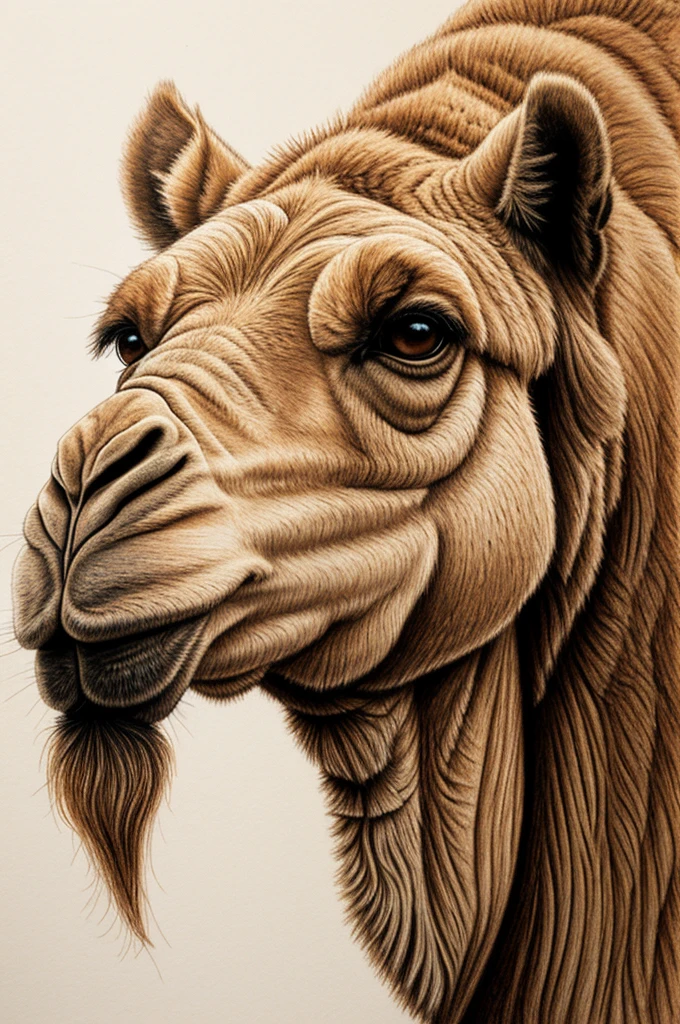 camel drawing 