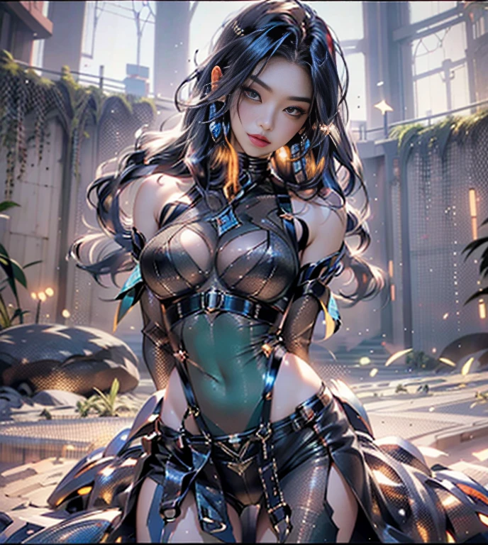 beautiful cybernetic looking at camera lingerie detail masterpiece reality muscular,Camel Fingers, Perfect Lighting, Perfect Body, Realistic Face, Facial Features, Heavy Breasts,hanging breasts,,print,Areola is protruding,hentai,Star sexy pose,see-through underwear,suspenders