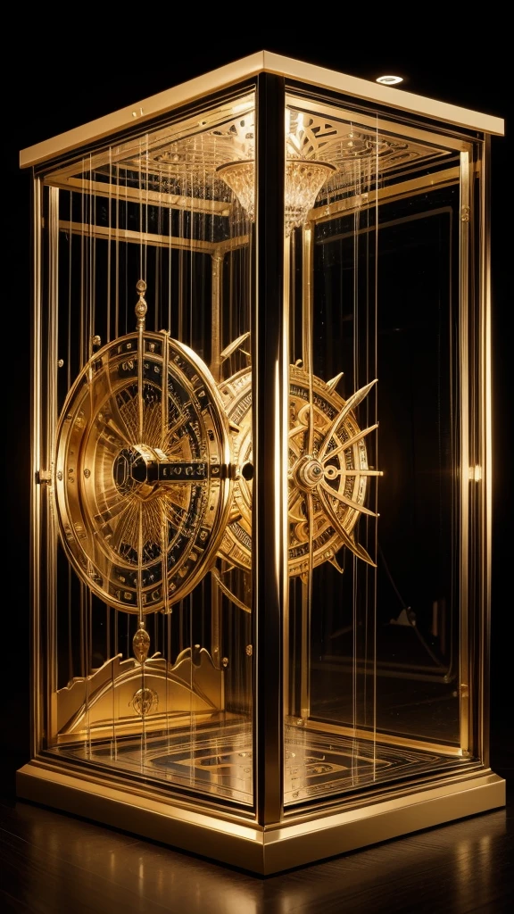 ---
"Create an image of a panel containing five time machines. The first machine should resemble the classic time machine from the 1960 film 'The Time Machine', with a Victorian design and a red chair. The second should be a futuristic time machine with smooth lines and advanced technology. The third machine must have a steampunk design, with exposed gears and copper tubes. The fourth machine should look like a modern, compact space capsule, with a blue glow. The fifth and final machine should be the iconic DeLorean from the movie 'Back to the Future', with all the classic details, including gullwing gates and flux capacitor.