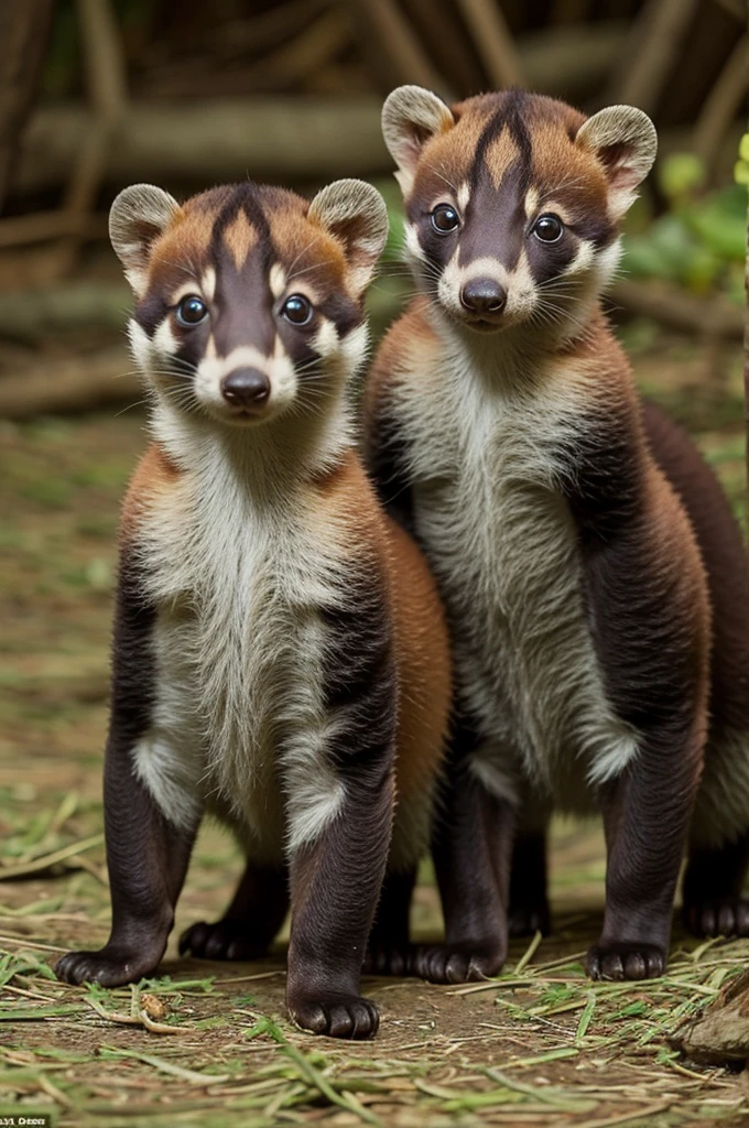 The story of two coati puppies by Horacio Quiroga on a single page
