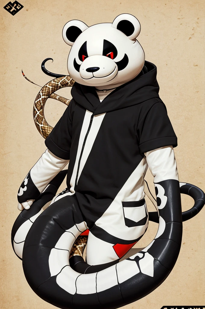 A monokuma but a snake