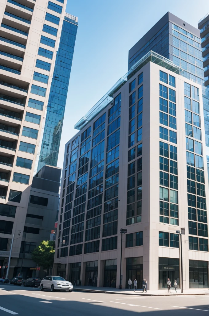 Make a commercial building