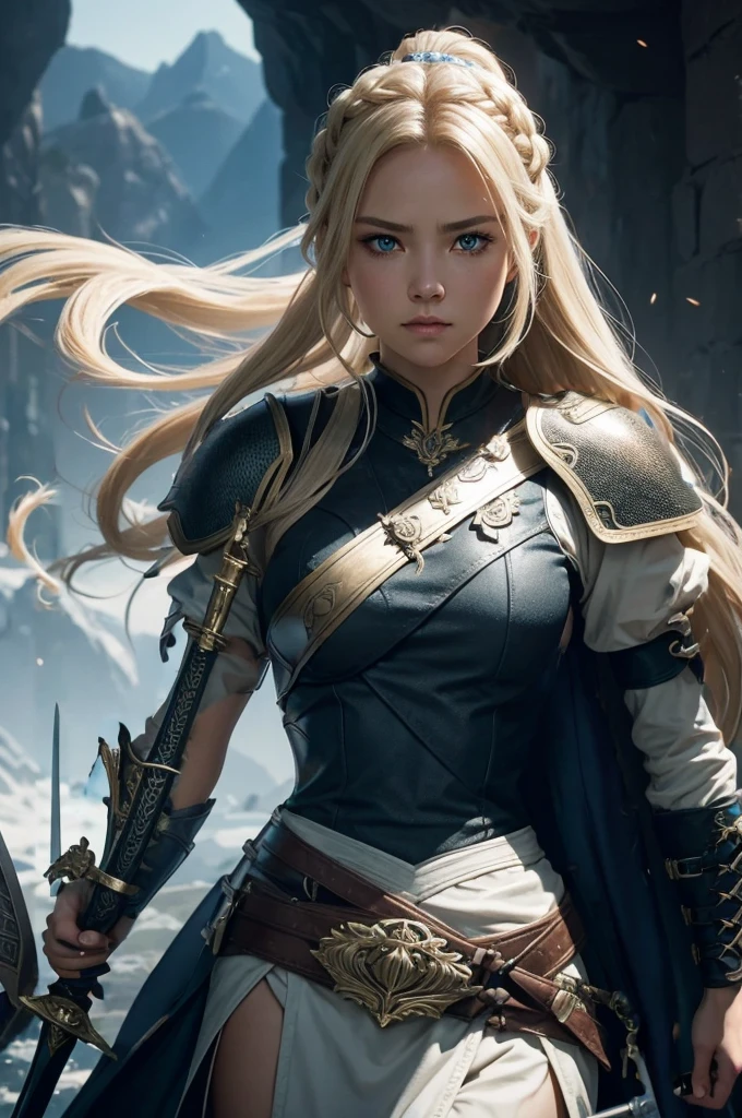 8K,Holding the Sword,