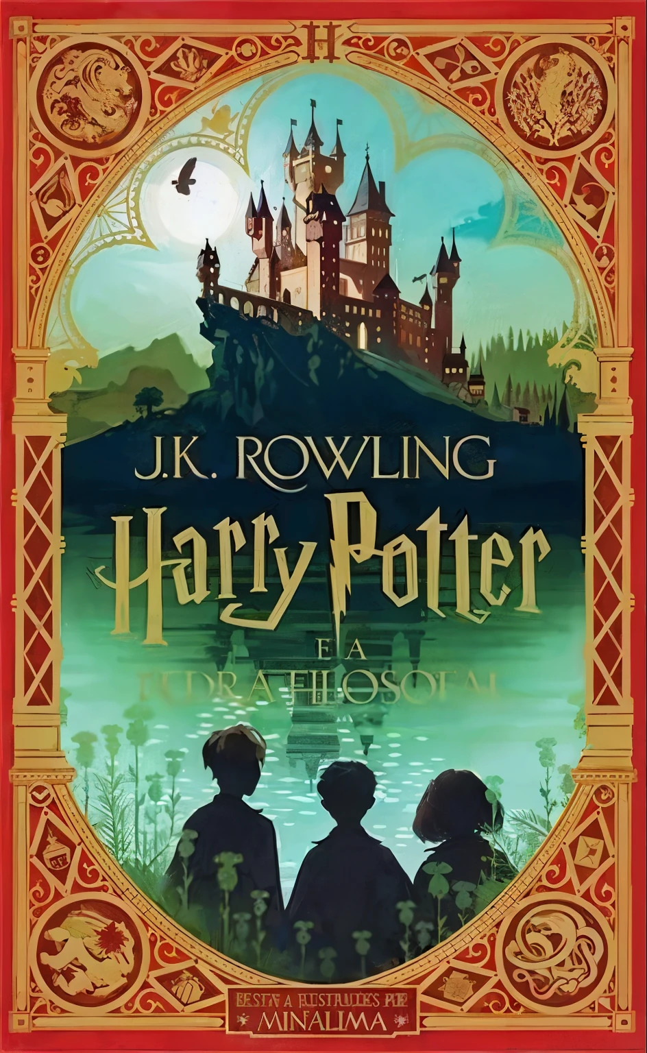 I changed the name "Harry Potter" by "Lana Starling" and leave just one (ombre) with long hair exactly like the photo but without the other 2