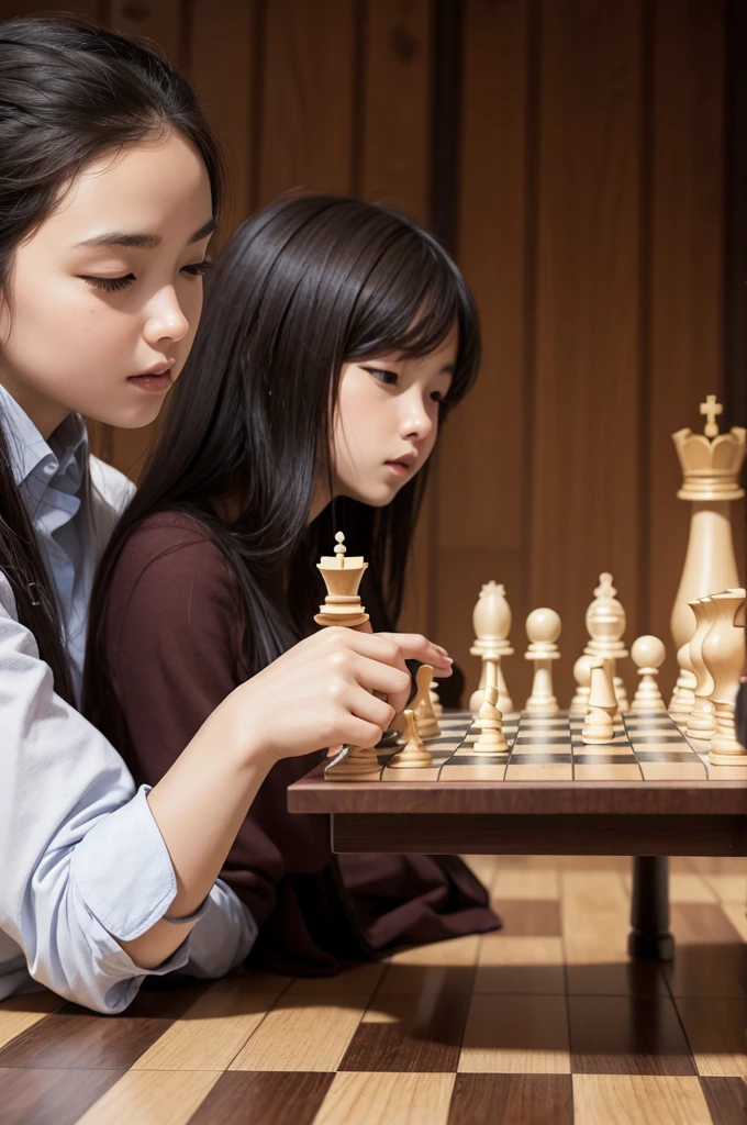 playing chess