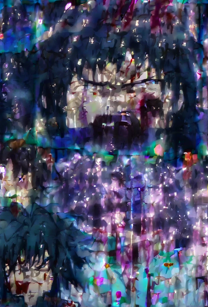 Ultra detailed, high resolution, absurd, HDR, masterpiece, anime girl and boy, beautiful woman (with long white hair with deep red streaks, woman (with yellow eyes), the woman (is wearing a red haori), in black demon slayer corps uniform, Kimetsu No Yaiba, fantasy, handsome, Tomioka Giyu, Hashira, Tomioka is angry, couple, night, forest, best quality, extremely detailed face, anime, the girl is hurt, the girl is covered in blood , Tomioka is a strong man , Tomioka is trying to protect the girl, pretty, beauty