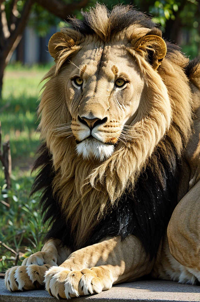male lion student