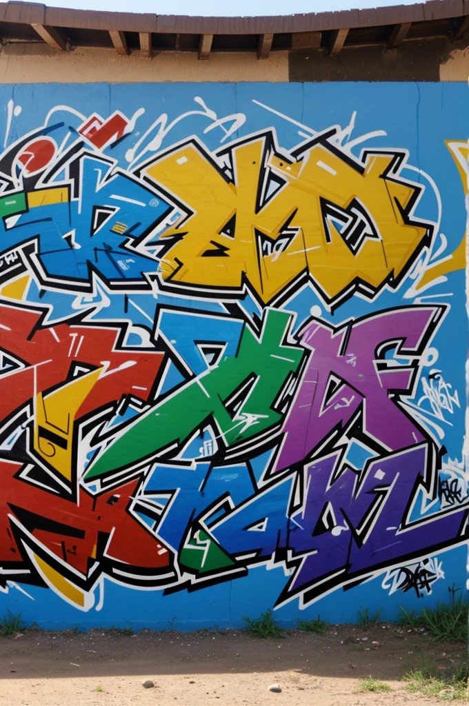 The word Eder on a graffiti wall